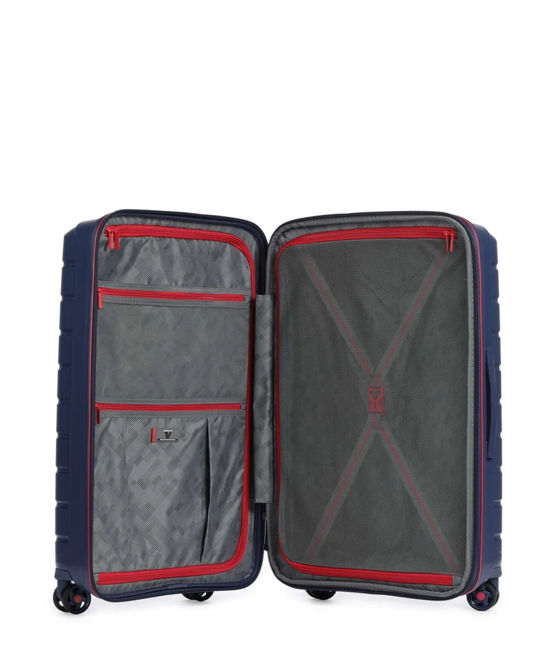 Roncato B-Flying 4-Rollen Trolley blu oltremare
