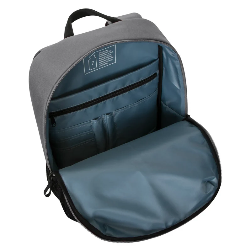 16" Sagano™ EcoSmart® Campus Rucksack - Schwarz/Grau