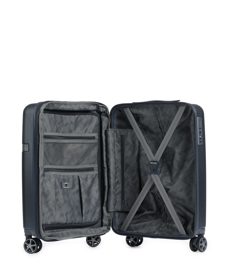 Roncato Airglam 2.0 4-Rollen Trolley blu notte