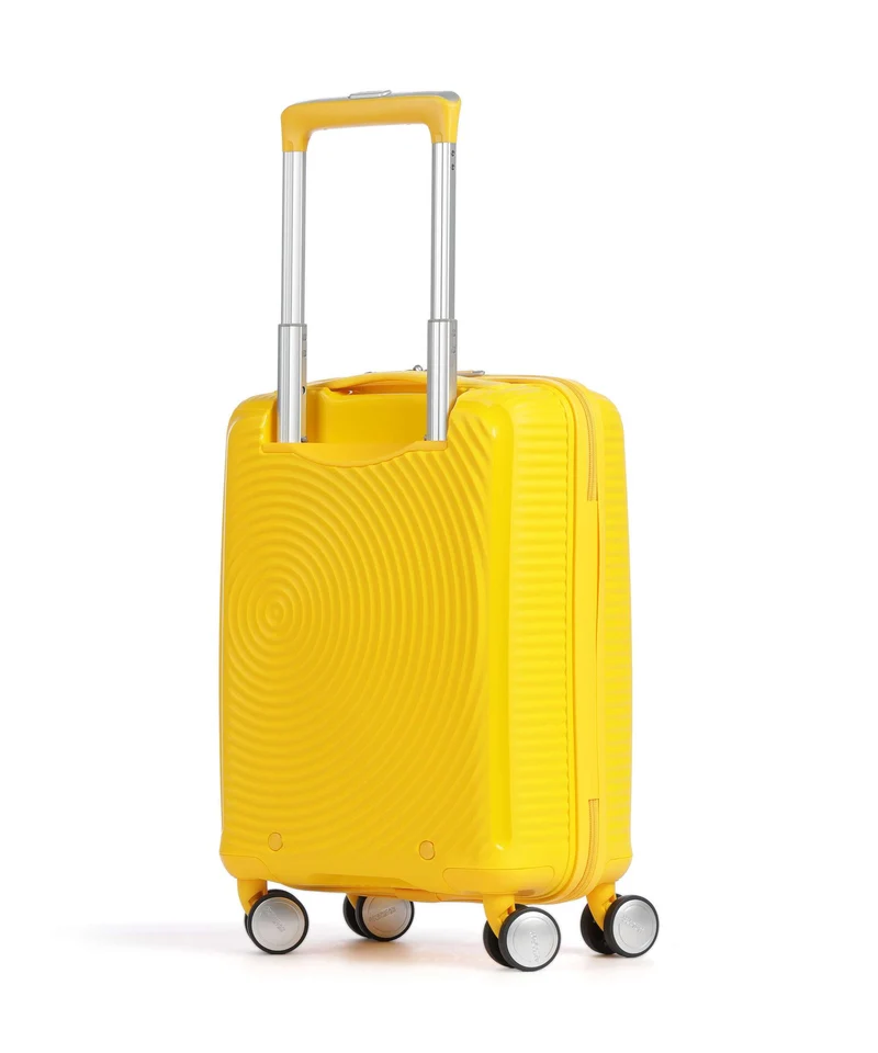 American Tourister Soundbox Mini Kindertrolley golden yellow