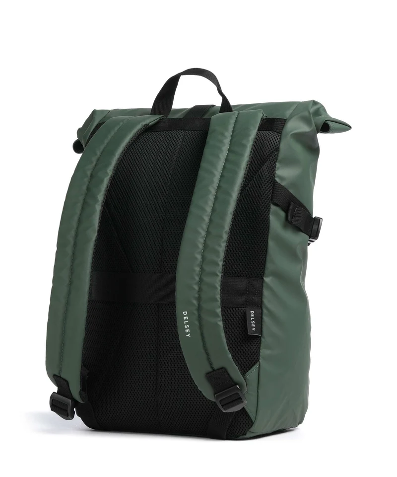 Delsey Paris Element 2.0 Rolltop Rucksack green