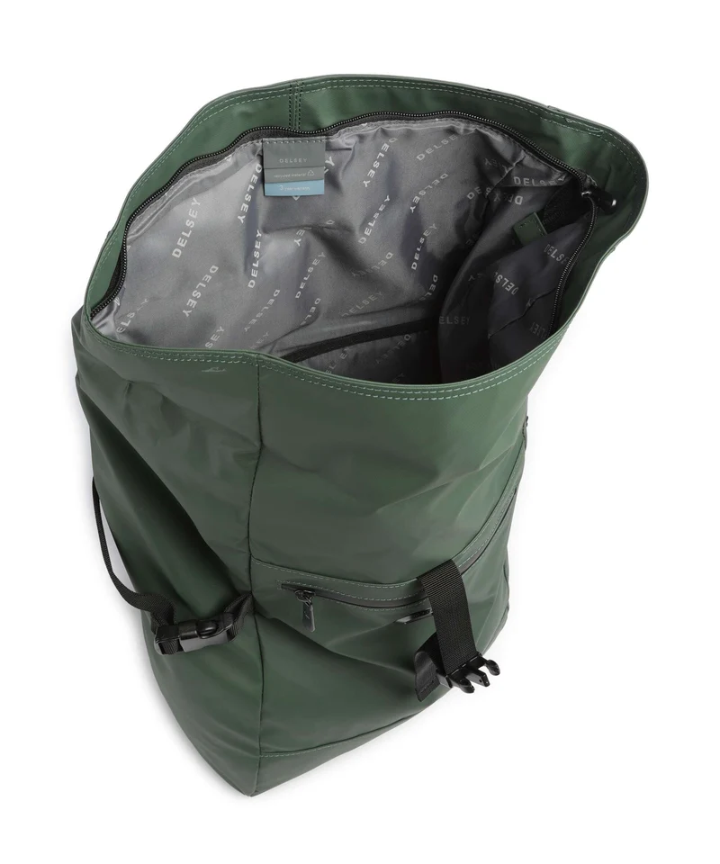 Delsey Paris Element 2.0 Rolltop Rucksack green