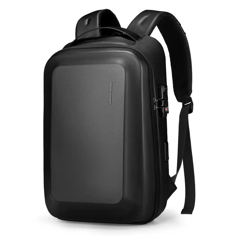MEMPHIS: 15.6-Zoll-Business-Laptop-Rucksack mit TSA-Schloss und USB-Anschluss