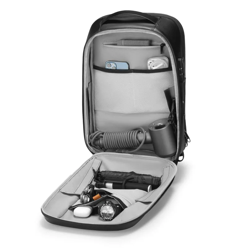 MEMPHIS: 15.6-Zoll-Business-Laptop-Rucksack mit TSA-Schloss und USB-Anschluss