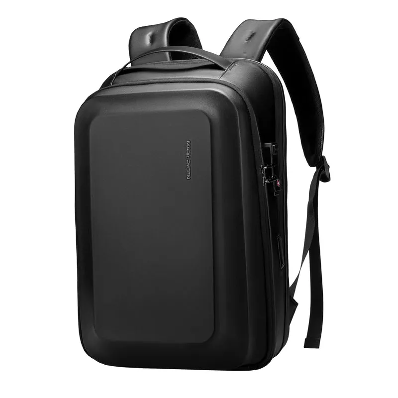 MEMPHIS: 15.6-Zoll-Business-Laptop-Rucksack mit TSA-Schloss und USB-Anschluss