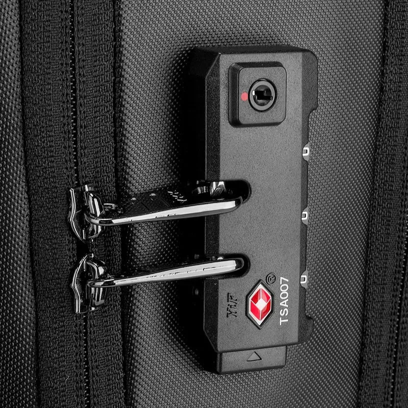 MEMPHIS: 15.6-Zoll-Business-Laptop-Rucksack mit TSA-Schloss und USB-Anschluss