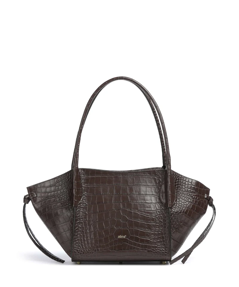 Abro Cocco Mondial Vibe Small Schultertasche dark brown