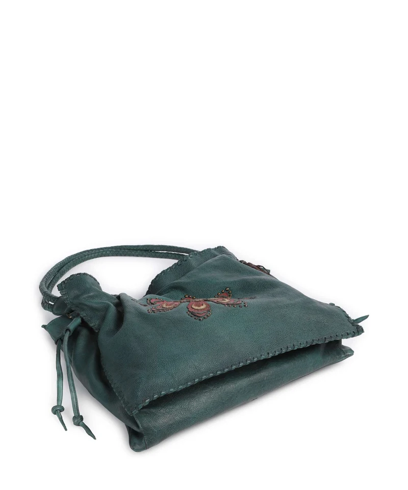 Taschendieb Wien Brigittagasse 4 Schultertasche forest biome