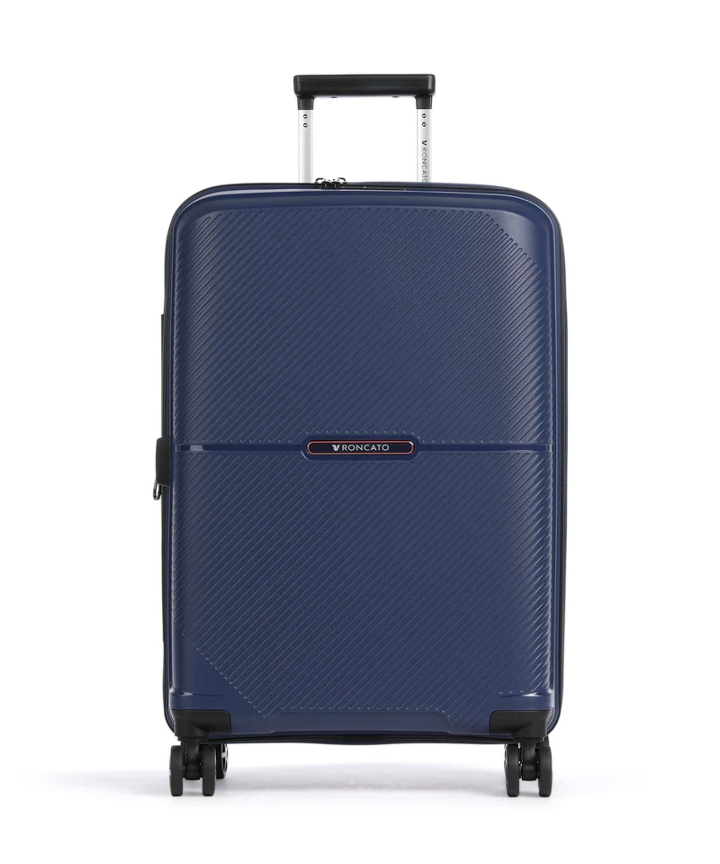 Roncato Storm 4-Rollen Trolley blue navy