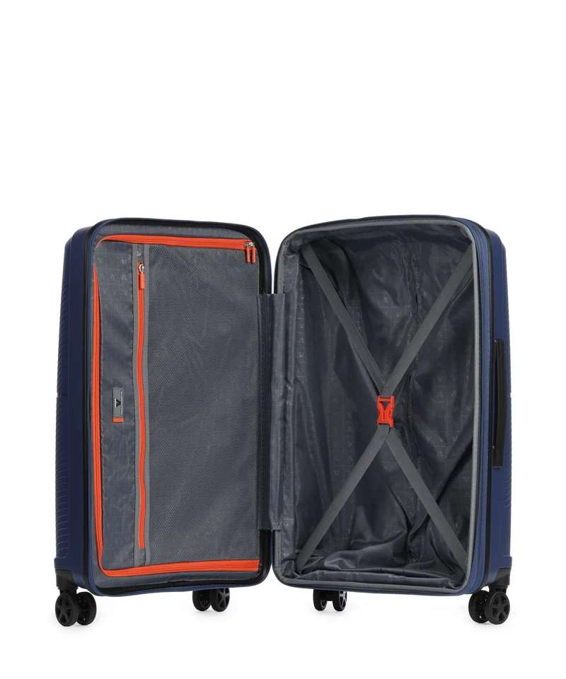 Roncato Storm 4-Rollen Trolley blue navy