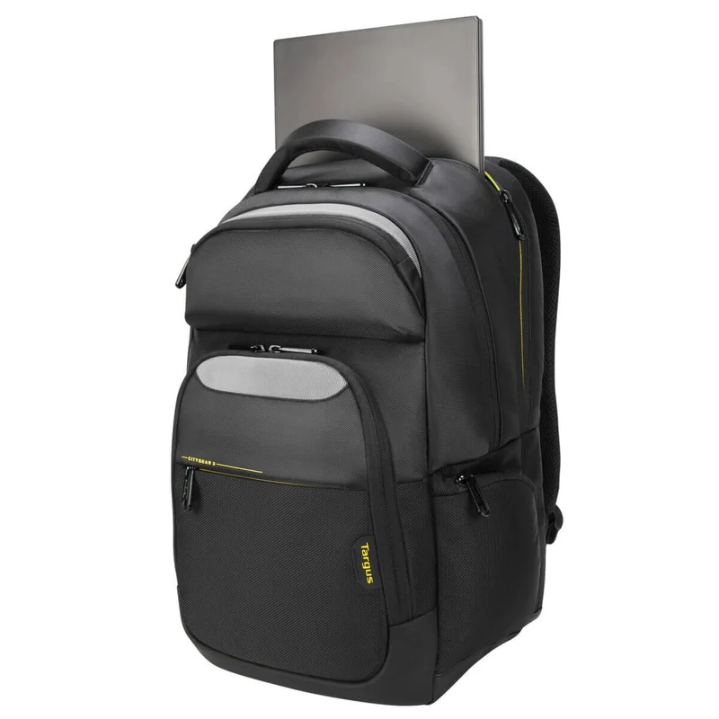 15-17,3" CityGear Laptop Rucksack – Schwarz