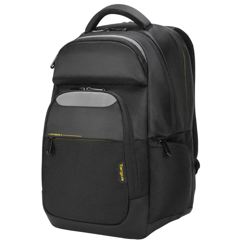 CityGear 14-15,6” Notebook-Rucksack - Schwarz