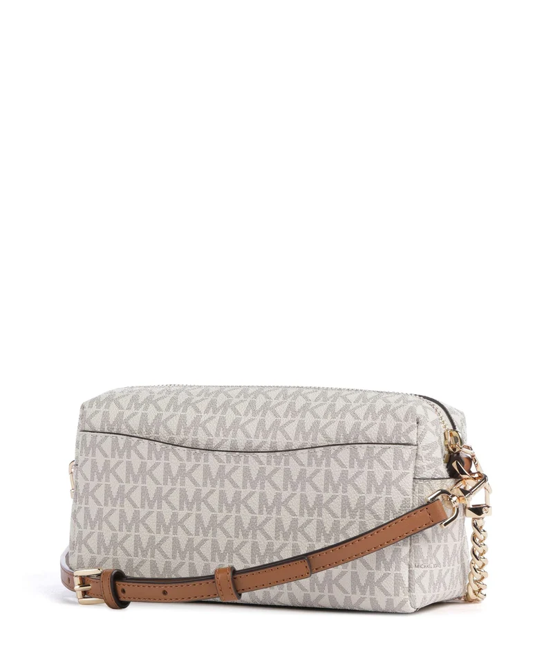Michael Kors Bryant Small Umhängetasche vanilla/acorn