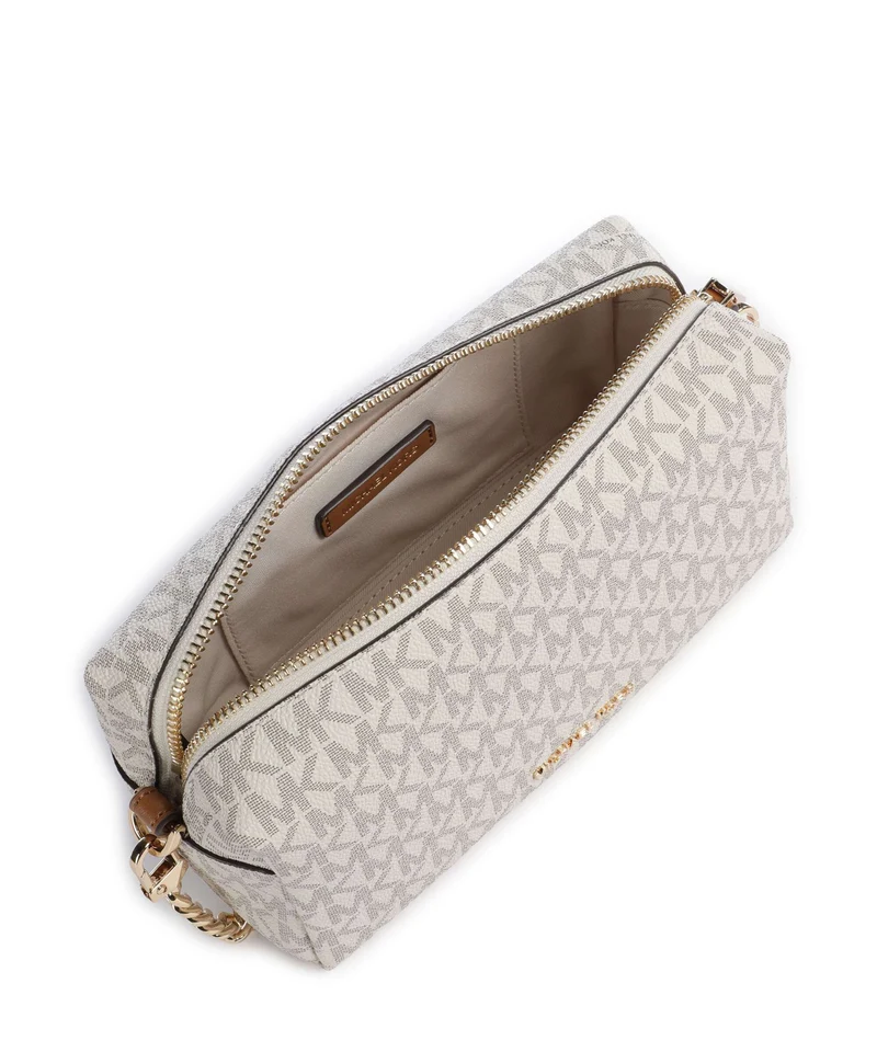 Michael Kors Bryant Small Umhängetasche vanilla/acorn