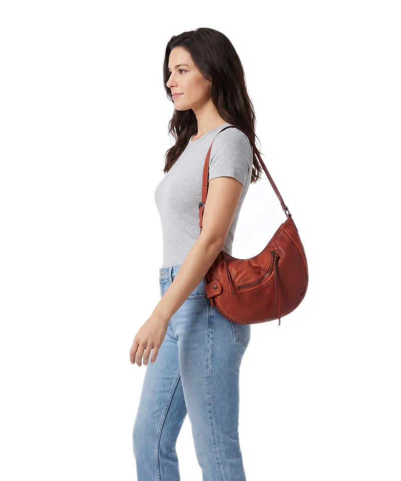 Liebeskind Luna II 3D S Beuteltasche red rock
