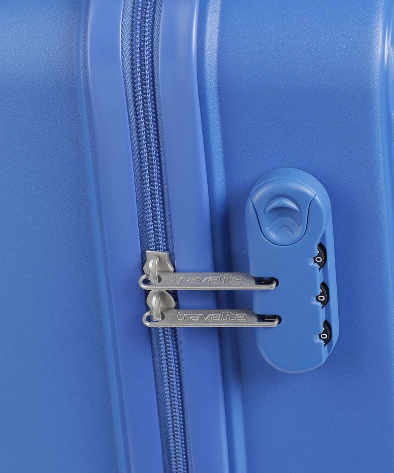 Travelite Pacific 4-Rollen Trolley blue
