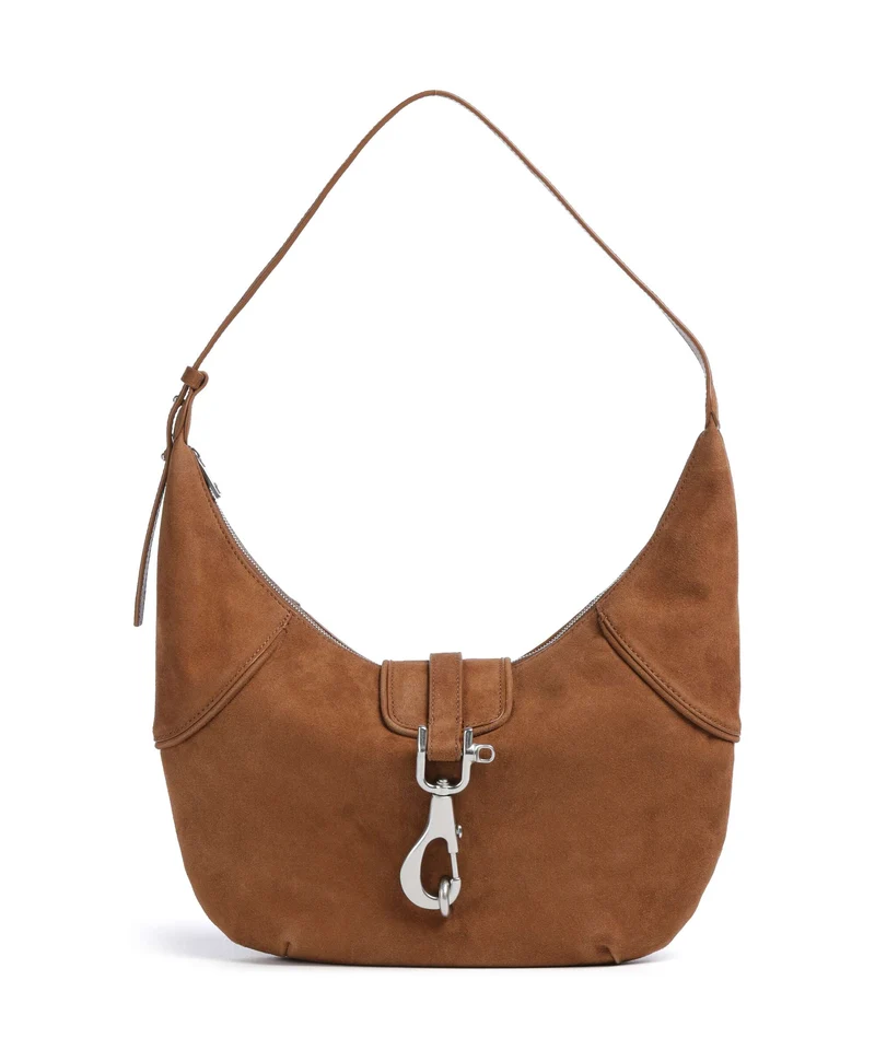 Liebeskind Ryker Suede M Beuteltasche brown