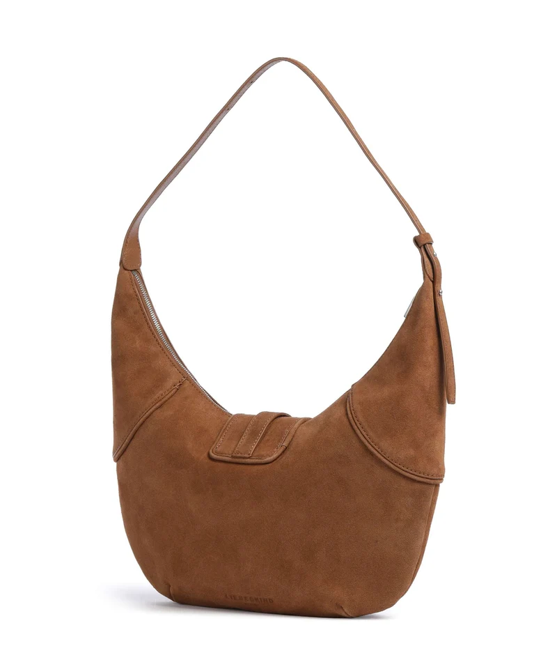 Liebeskind Ryker Suede M Beuteltasche brown