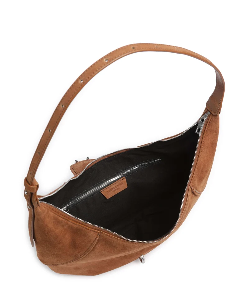 Liebeskind Ryker Suede M Beuteltasche brown