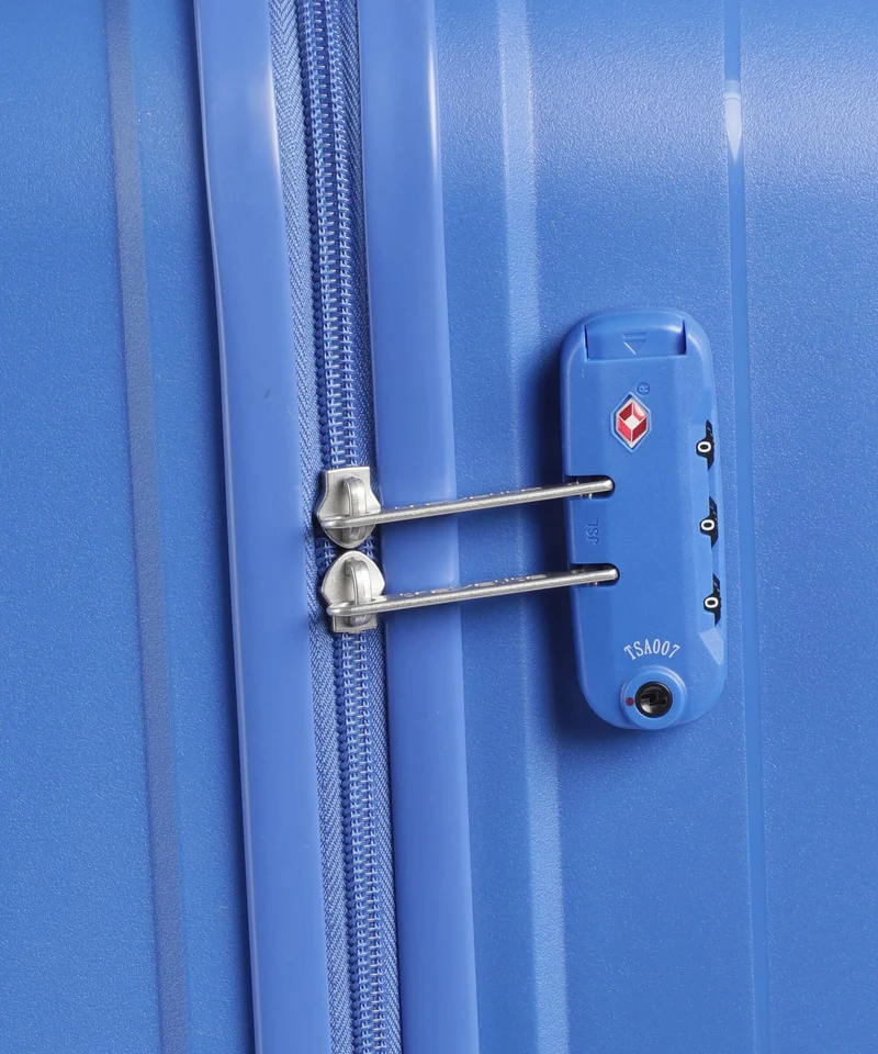 Travelite Pacific 4-Rollen Trolley blue