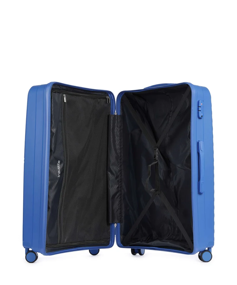 Travelite Pacific 4-Rollen Trolley blue