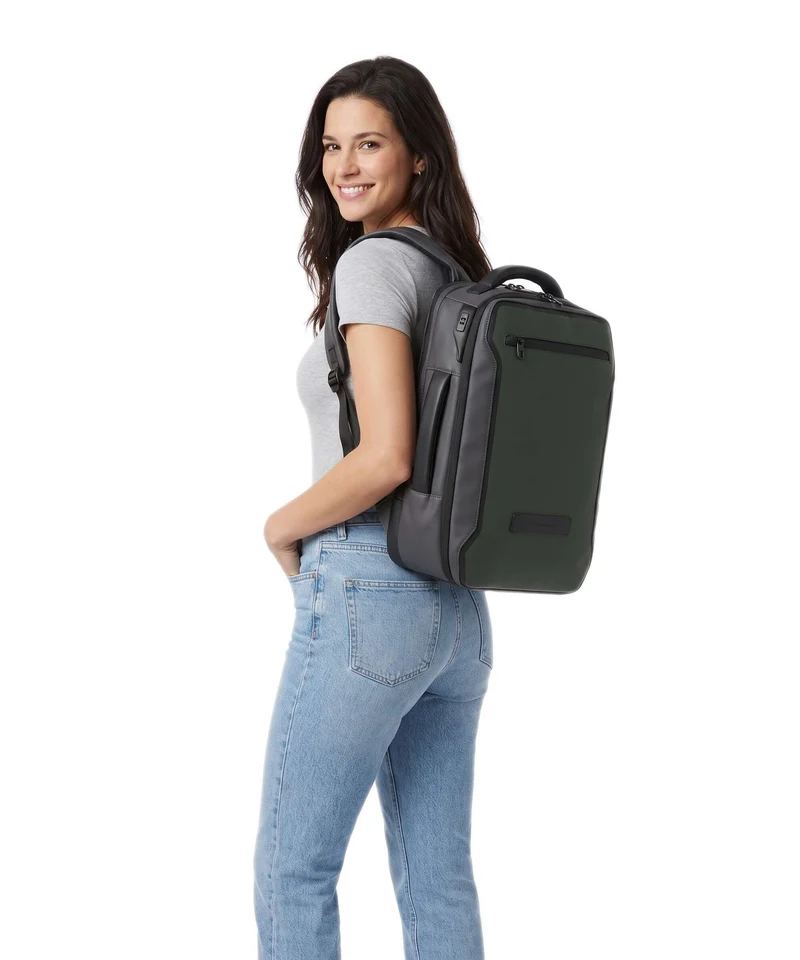 Piquadro Rover 35 Reiserucksack green