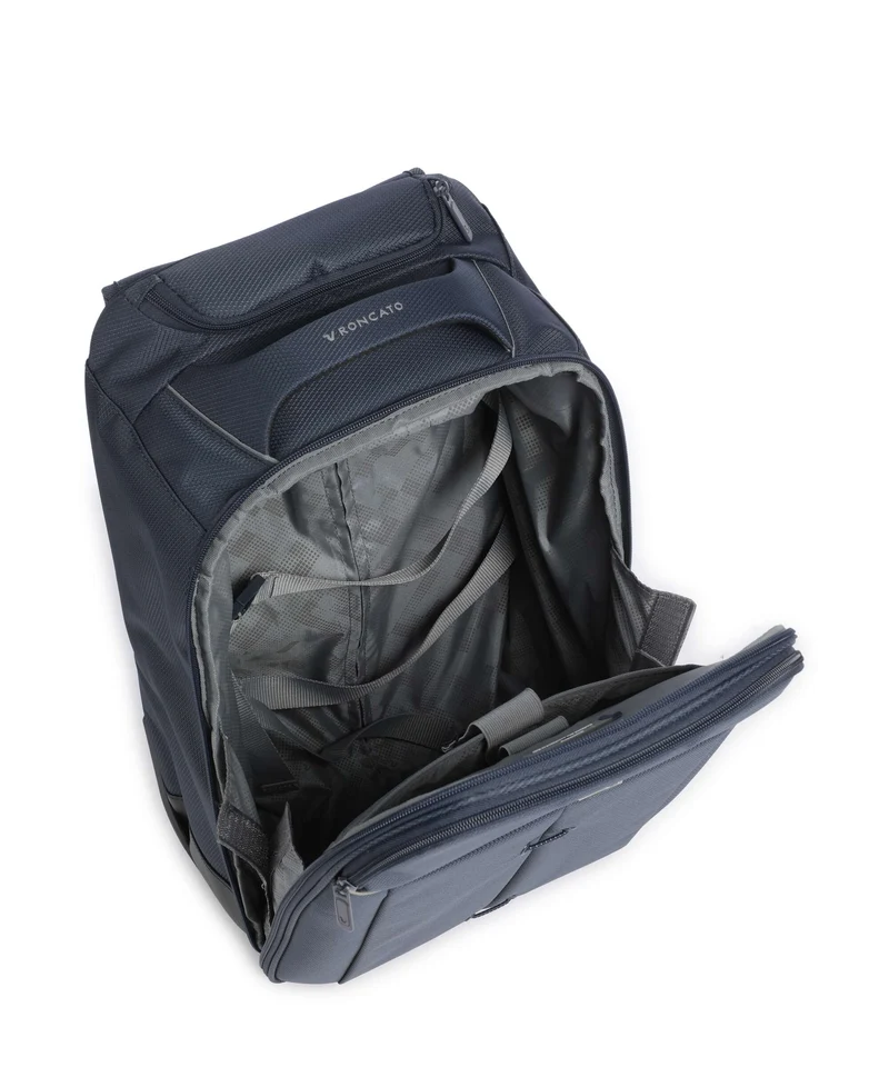 Roncato Ironik 2.0 Rucksack-Trolley blu notte