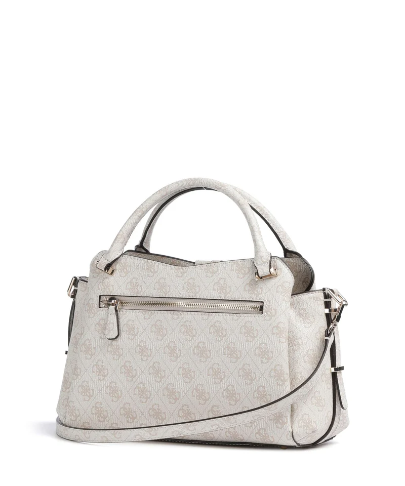 Guess Yvonne Girlfriend Logo Handtasche stone logo