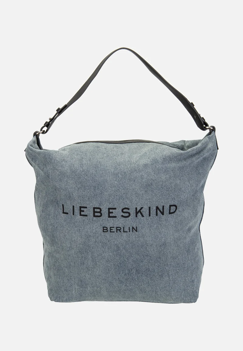 Clea L Denim Blue Denim - Hobo Bag