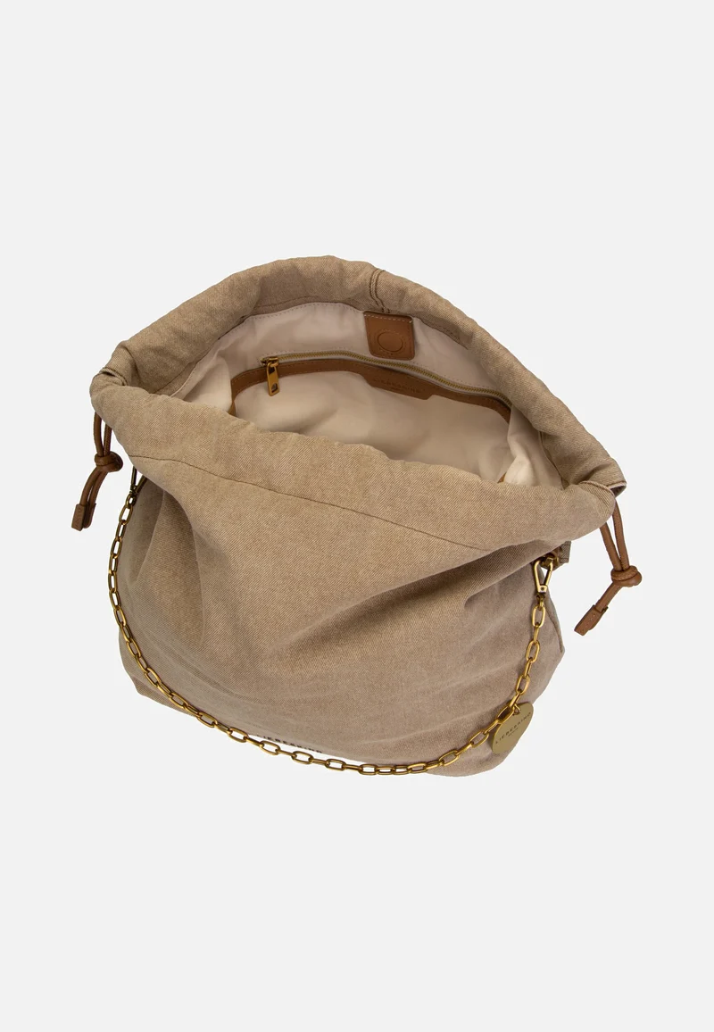 Lya II Hobo M Denim Beige - Bucket Bag