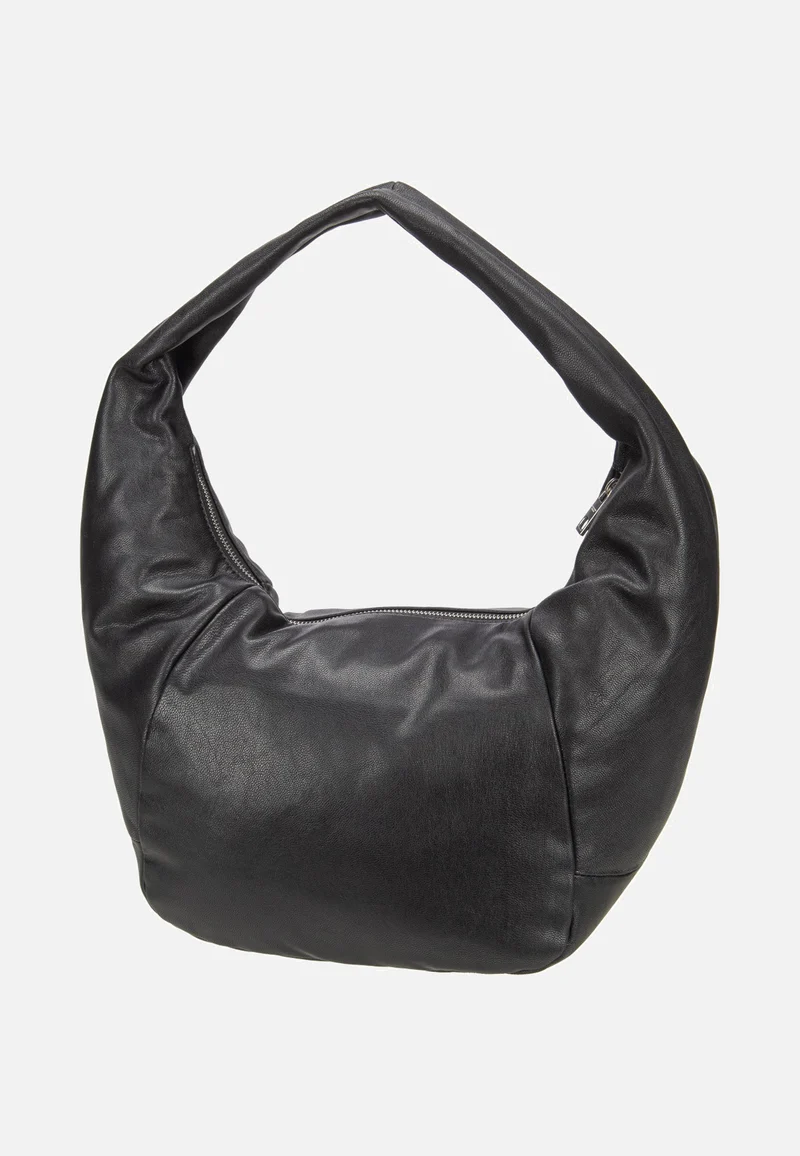 Farrah Hobo M Vintage Goat Black - Hobo Bag