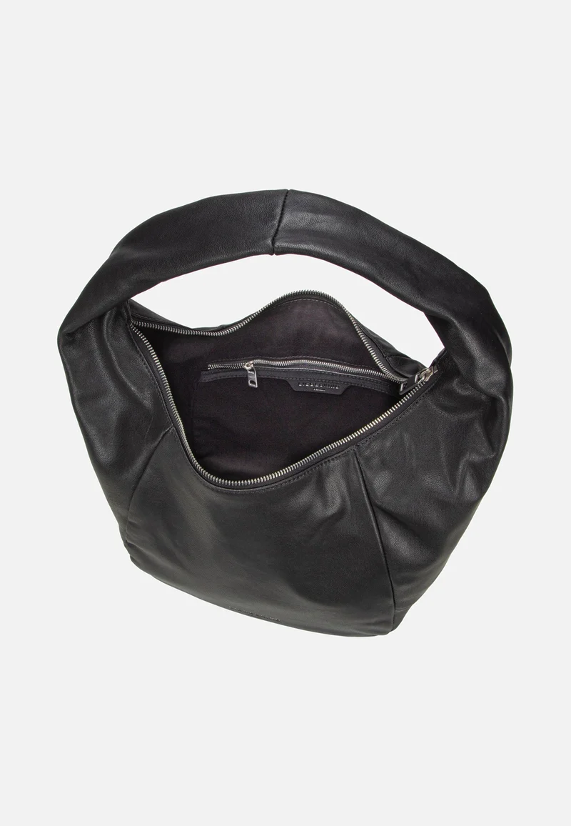 Farrah Hobo M Vintage Goat Black - Hobo Bag