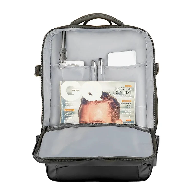 AVIATOR EXPANDABLE: Business-Rucksack mit großem Fassungsvermögen und USB-Anschluss