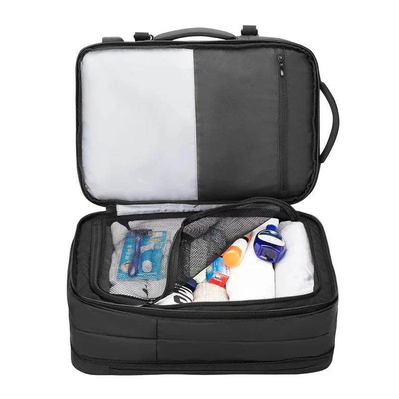 AVIATOR EXPANDABLE: Business-Rucksack mit großem Fassungsvermögen und USB-Anschluss