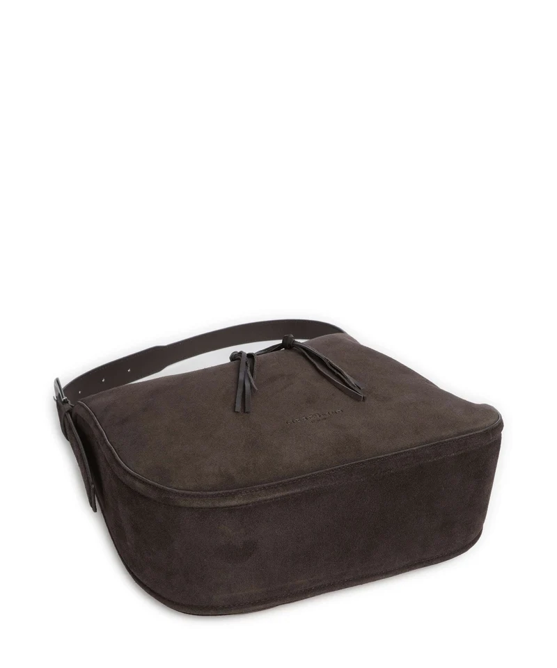 Liebeskind Ines Suede L Beuteltasche deep soil