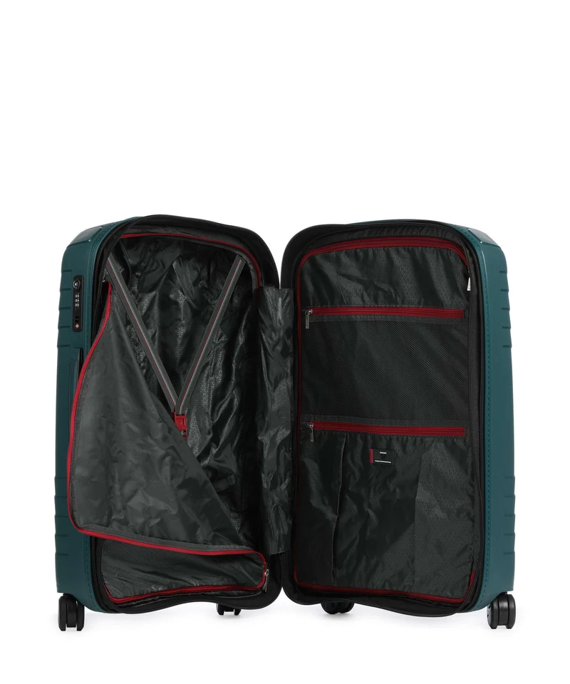 Roncato Ypsilon 4.0 DLX 4-Rollen Trolley verde bottigla