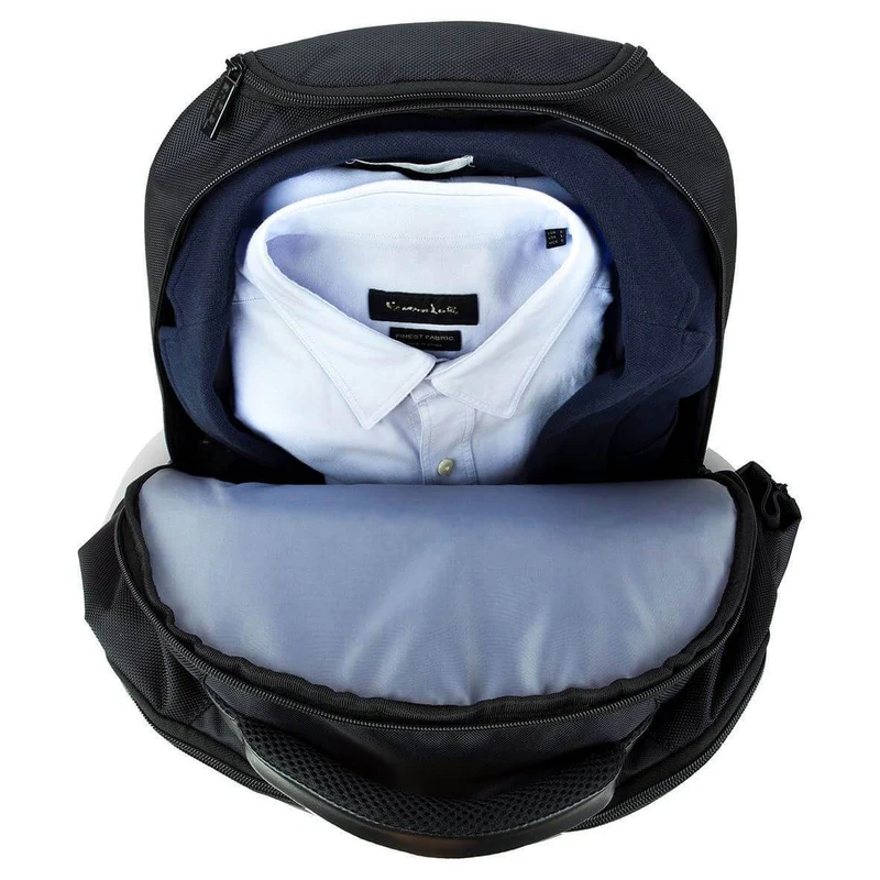 15-15,6" Sport Laptop Rucksack mit Rollen - Schwarz
