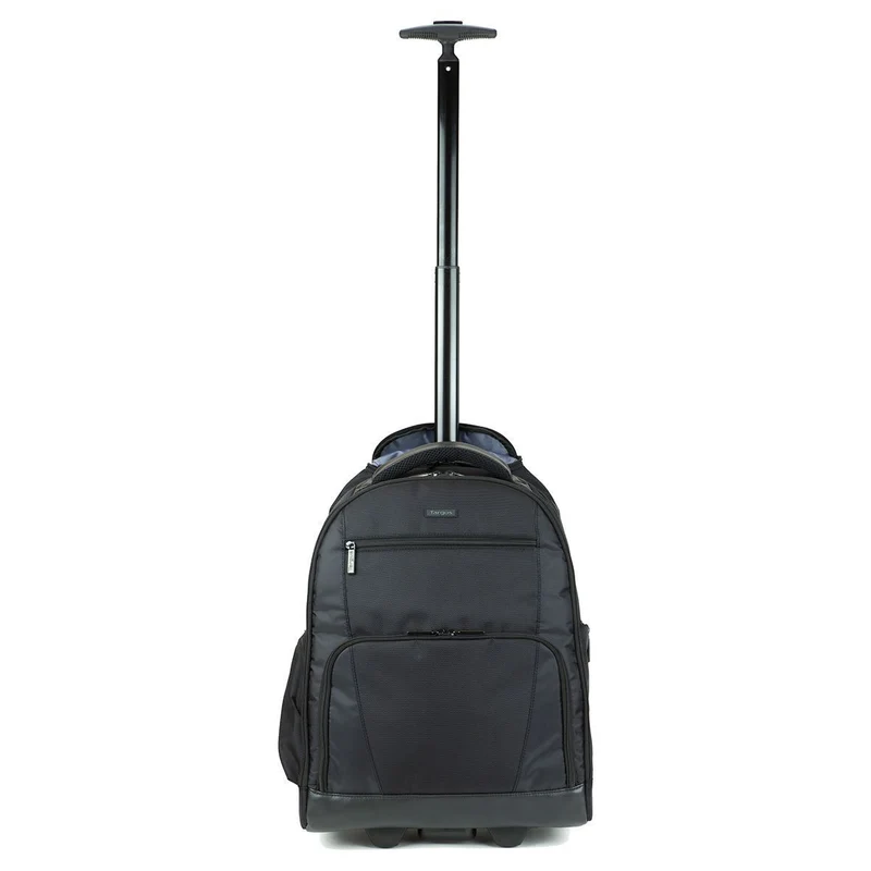 15-15,6" Sport Laptop Rucksack mit Rollen - Schwarz