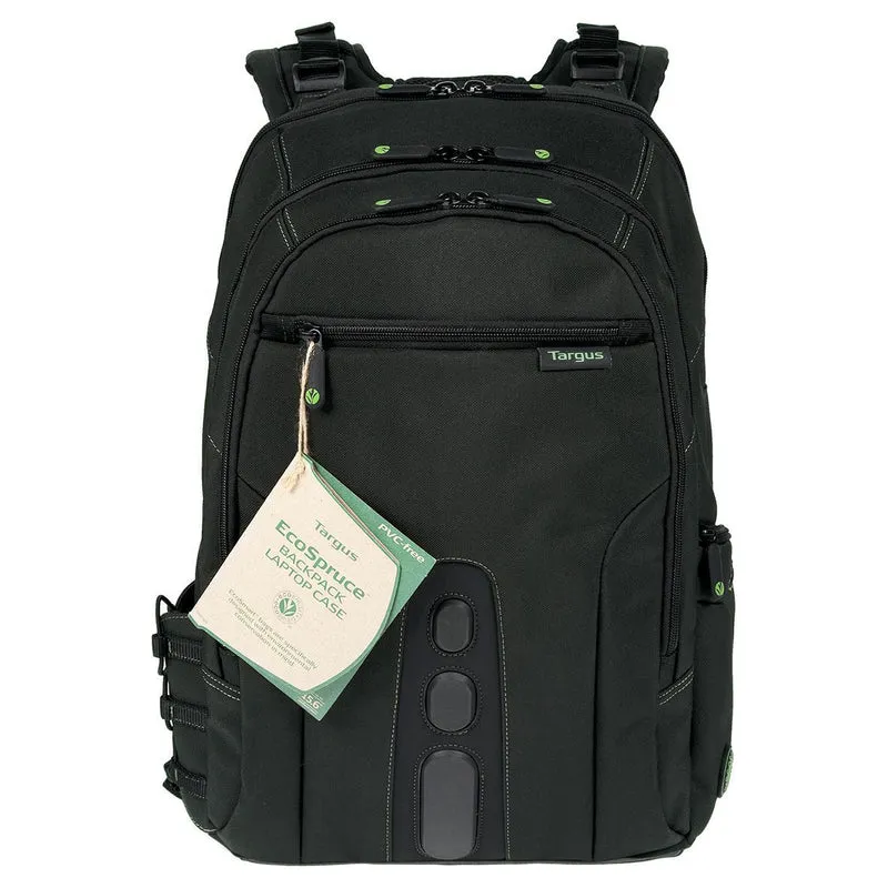 15,6" EcoSpruce Laptop Rucksack - Schwarz