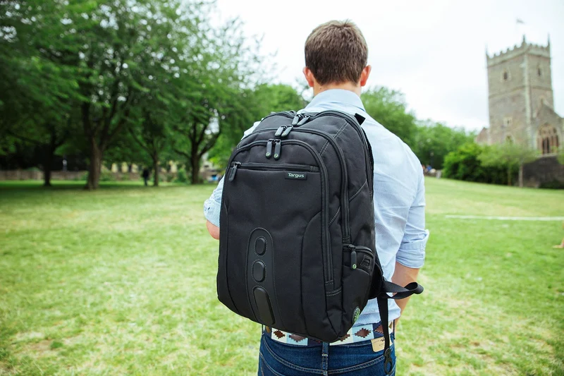 15,6" EcoSpruce Laptop Rucksack - Schwarz