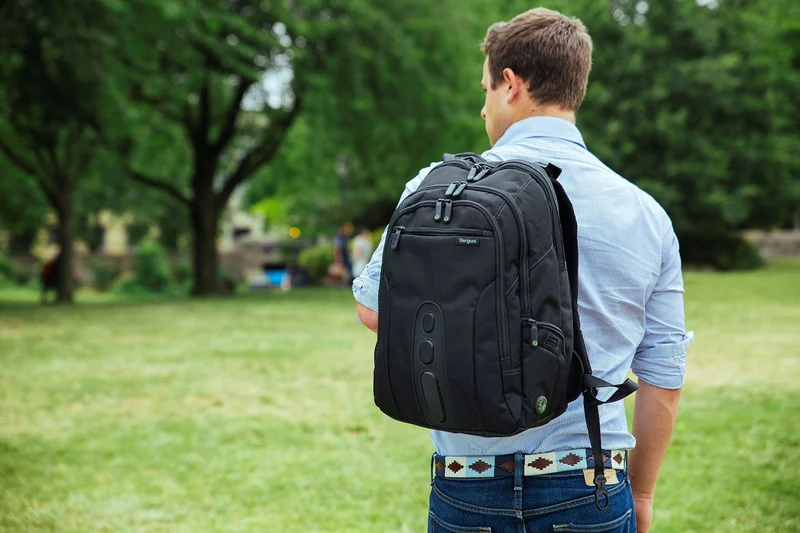 15,6" EcoSpruce Laptop Rucksack - Schwarz
