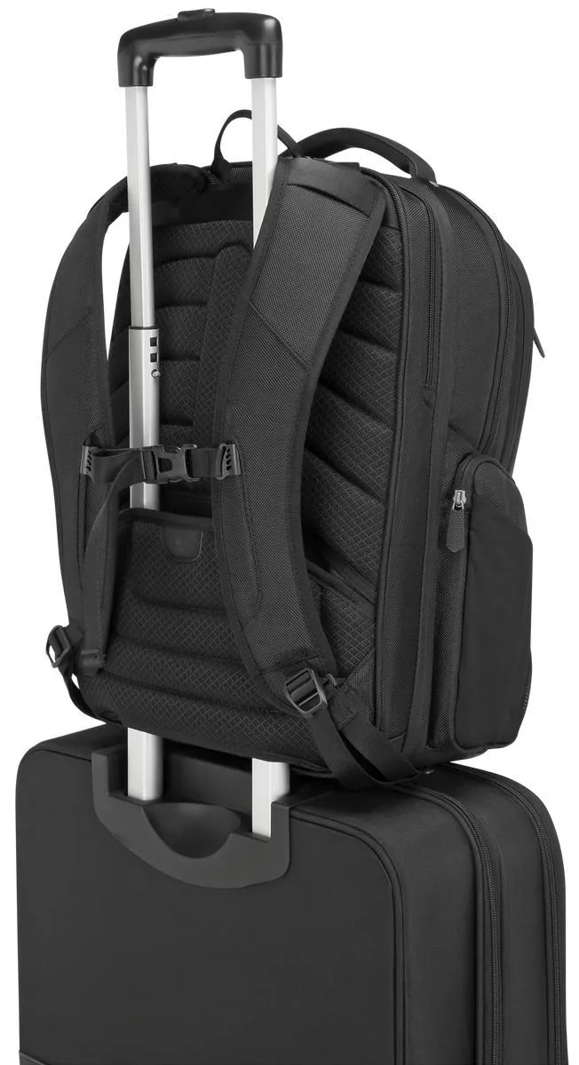 15,6" Corporate Traveller Laptop Rucksack - Schwarz