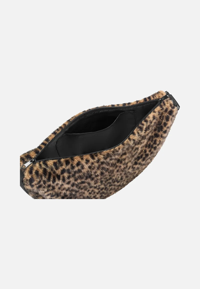 Moonbag S Leo Fake Fur - Sling Bag