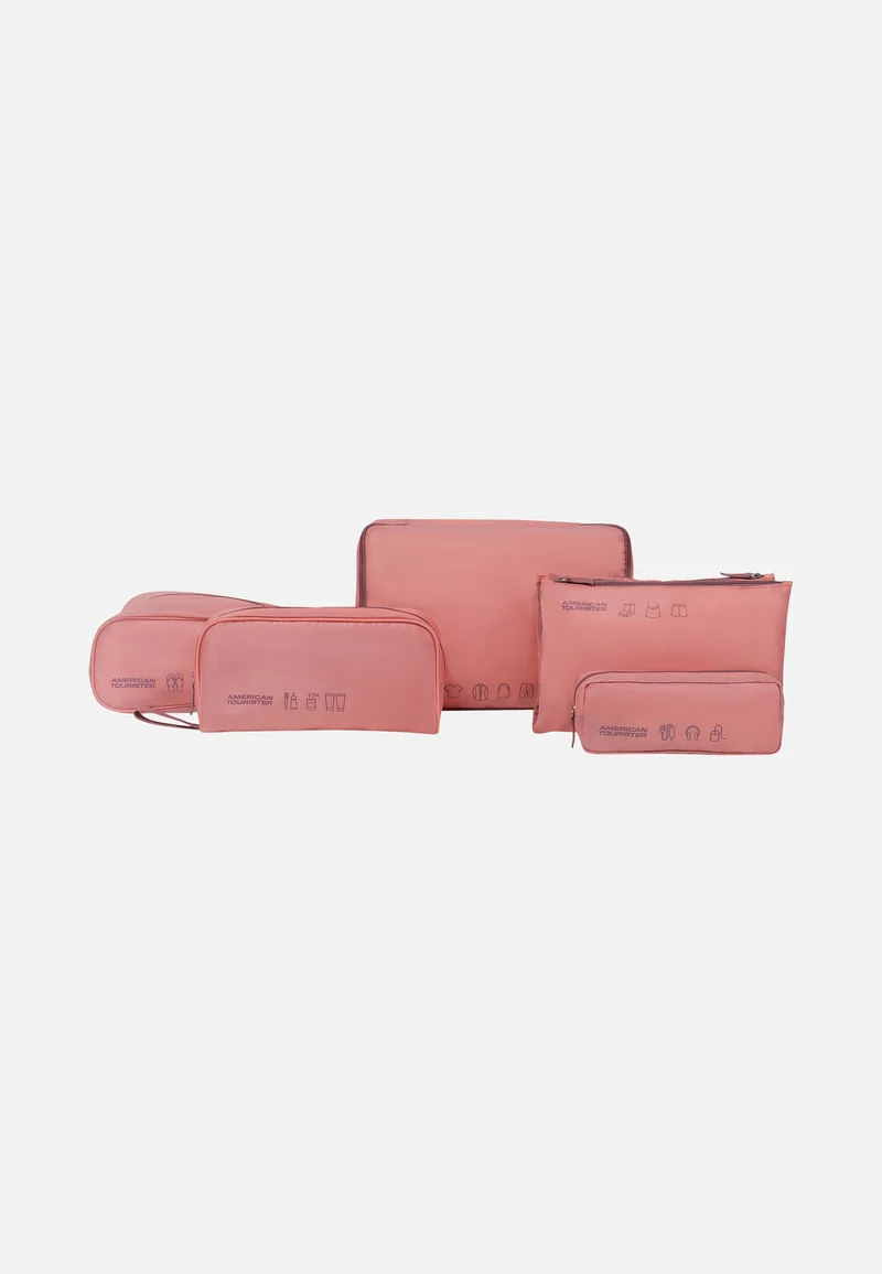 Packing Organizers 5Pcs Pink/Mauve - Packing Organizers