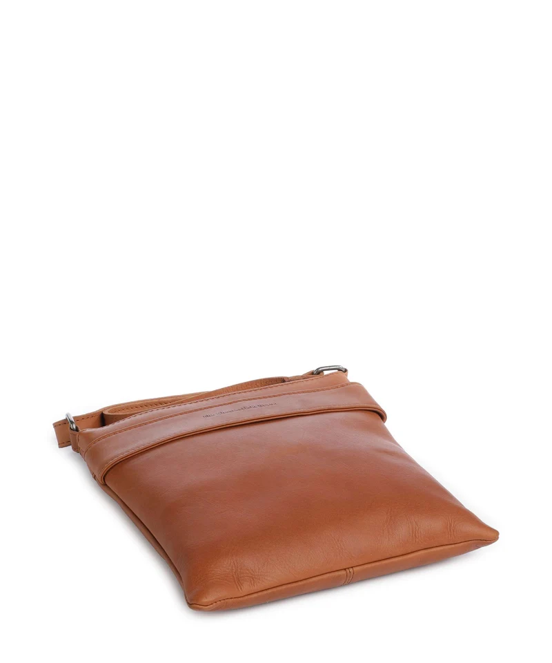 The Chesterfield Brand Wax Pull Up Cow Trenton Umhängetasche cognac
