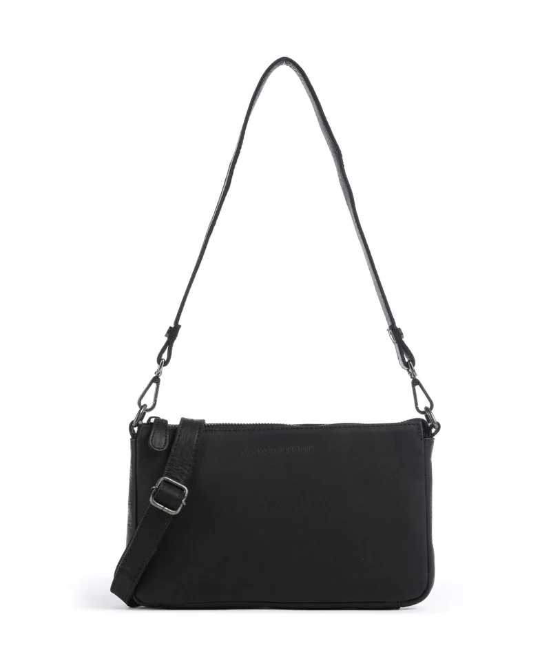 The Chesterfield Brand Wax Pull Up Cow Orinoco Schultertasche black