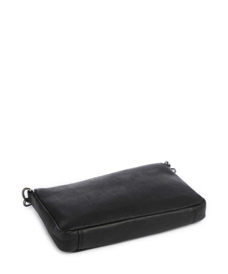 The Chesterfield Brand Wax Pull Up Cow Orinoco Schultertasche black