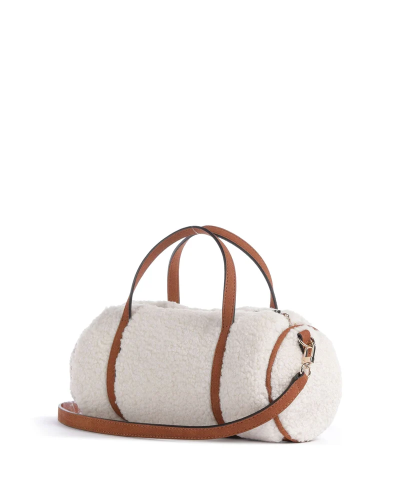 Guess Taylor Mini Handtasche off white/cognac