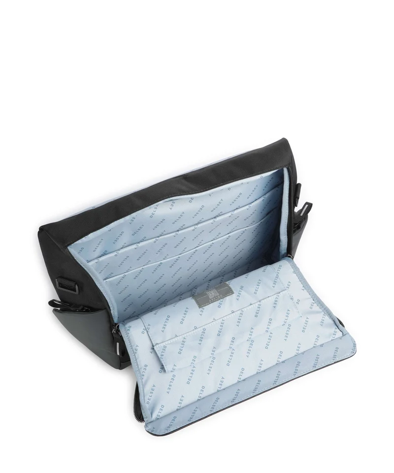 Delsey Paris Securflap Kuriertasche black