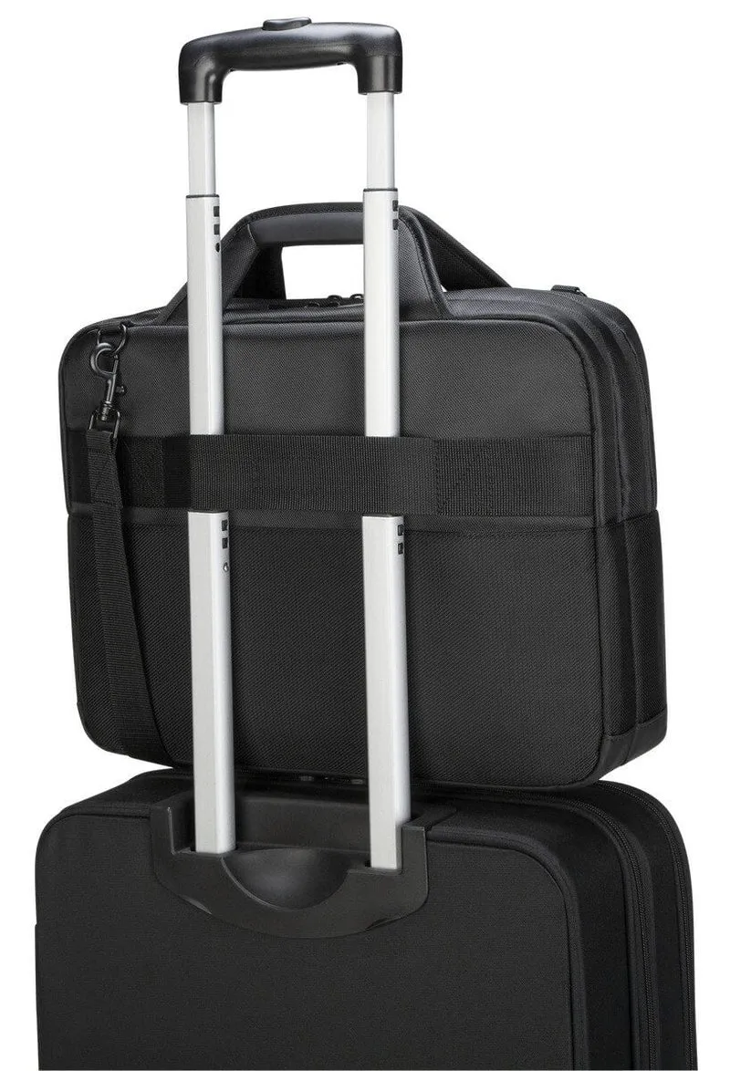 CityGear 12-14" Topload Notebook-Tasche – Schwarz